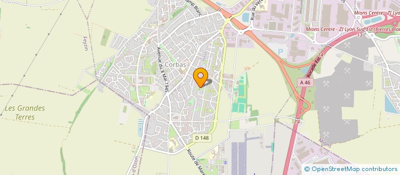 localisation de l'entreprise M. CHINESE CORNER à CORBAS