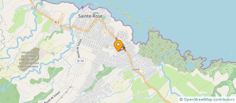 localisation de l'entreprise M'CLEAN  SAINTE-ROSE