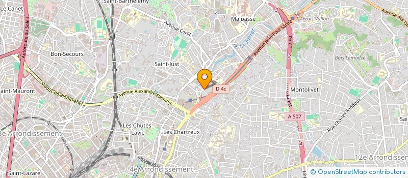 localisation de l'entreprise M.CLOUD SERVICES à MARSEILLE