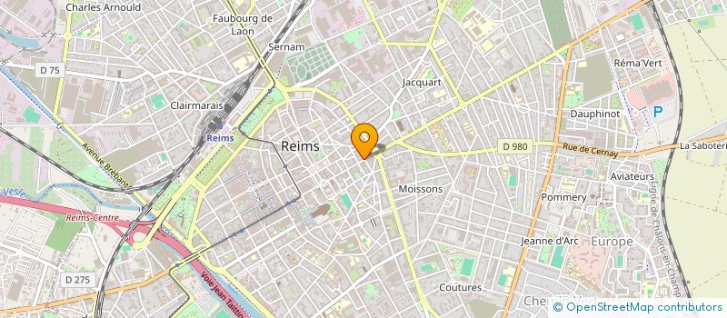 localisation de l'entreprise M.CO  REIMS