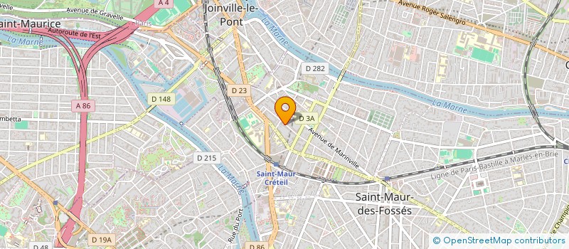 localisation de l'entreprise M&CO à SAINT-MAUR-DES-FOSSES