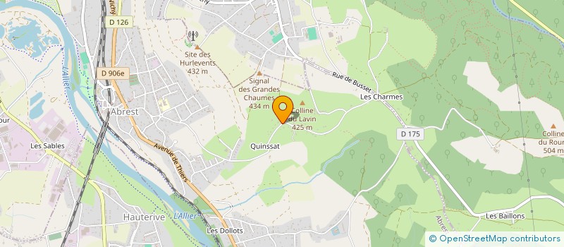 localisation de l'entreprise M & CO  ABREST