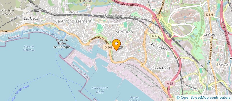 localisation de l'entreprise M&CO à MARSEILLE