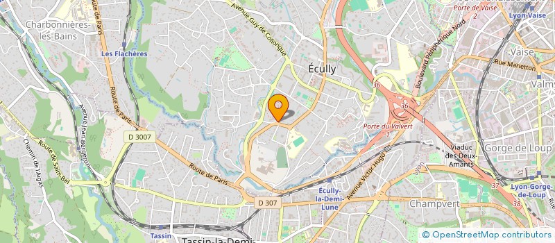 localisation de l'entreprise M&CO INVEST  ECULLY