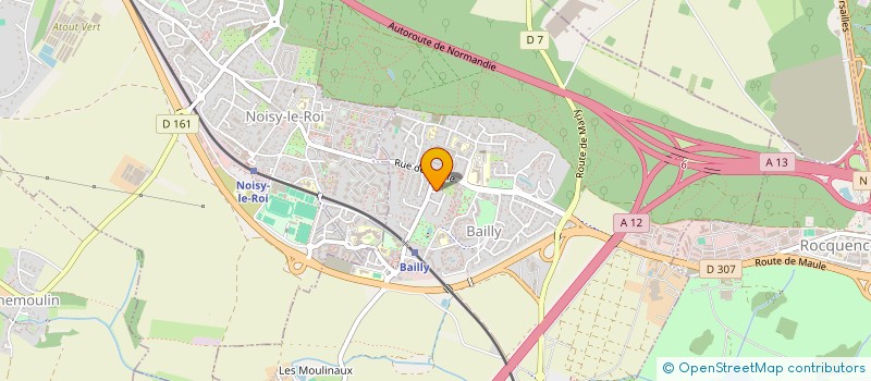 localisation de l'entreprise M&CO PATRIMMO  BAILLY