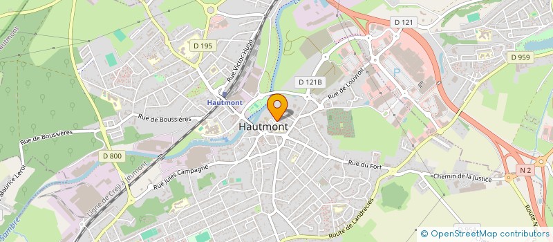 localisation de l'entreprise M COIFF  MAUBEUGE