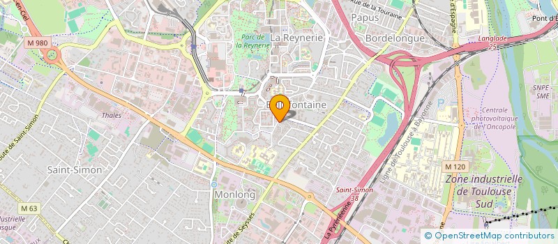 localisation de l'entreprise M.COM à TOULOUSE