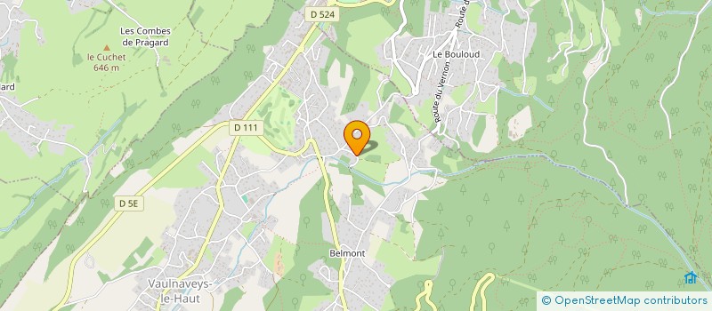 localisation de l'entreprise M.COM METHODES  VAULNAVEYS-LE-HAUT