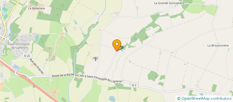 localisation de l'entreprise M COMME MADELEINE  SAINT-CHRISTOPHE-DU-LIGNERON