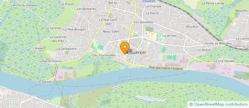 localisation de l'entreprise M COMME... MATHILDE MERMOD à COUERON