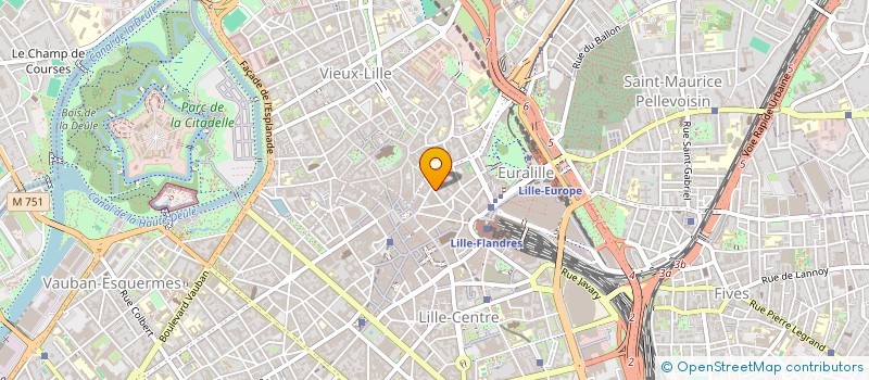 localisation de l'entreprise M COMME MUTUELLE à LILLE