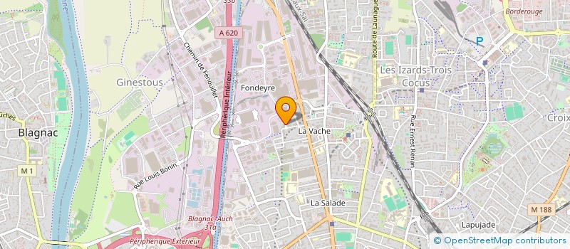 localisation de l'entreprise M COMPANY  TOULOUSE