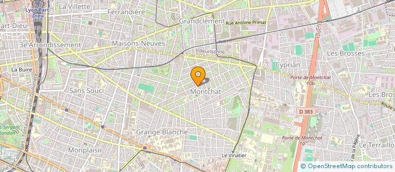 localisation de l'entreprise M CONCEPT  LYON