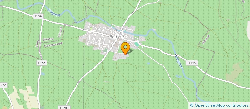 localisation de l'entreprise M CONCEPT PROMOTION CREATION  PEPIEUX