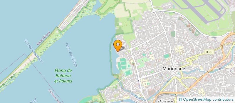 localisation de l'entreprise M CONCEPT SERVICES  MARIGNANE