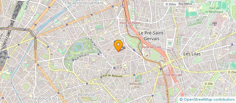 localisation de l'entreprise M - CONSEIL  PARIS