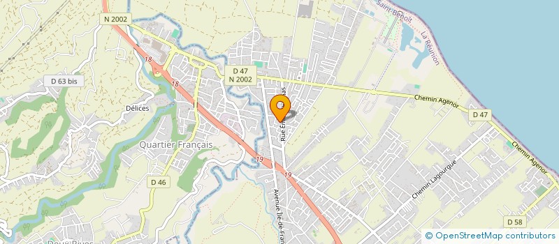 localisation de l'entreprise M CONSTRUCTIONS  SAINT-ANDRE
