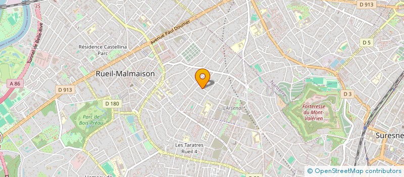 localisation de l'entreprise M CONSULT à RUEIL-MALMAISON