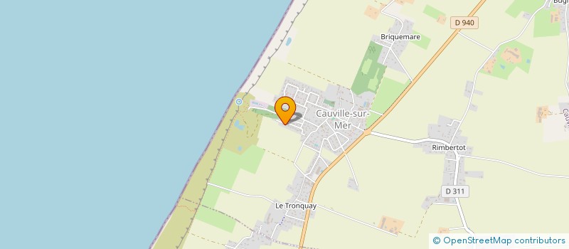 localisation de l'entreprise M CONSULT  CAUVILLE-SUR-MER