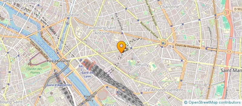 localisation de l'entreprise M CONSULTANTS  PARIS