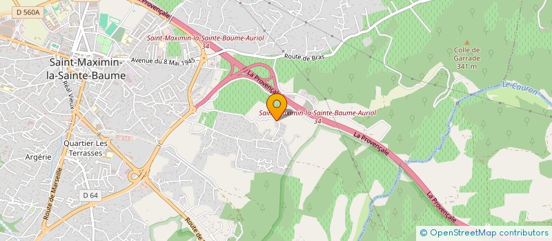 localisation de l'entreprise M CONSULTING  SAINT-MAXIMIN-LA-SAINTE-BAUME