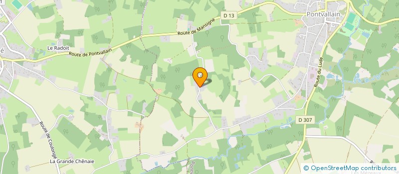 localisation de l'entreprise M COUVERTURE  PONTVALLAIN