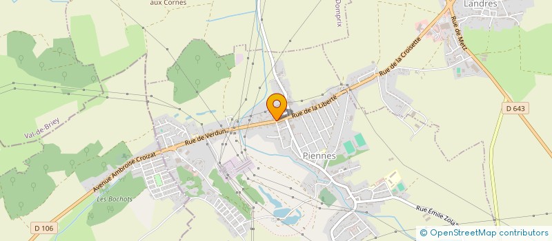 localisation de l'entreprise M'CREPERIE  PIENNES