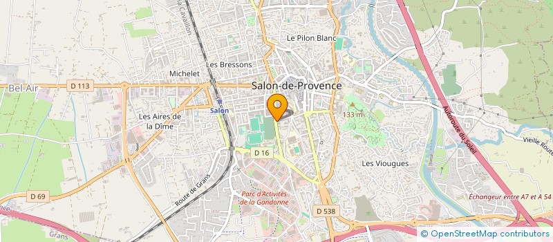localisation de l'entreprise M CUT BARBER SHOP à SALON-DE-PROVENCE