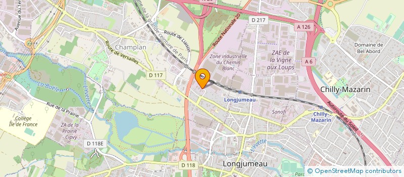 localisation de l'entreprise M-CVC à CHAMPLAN