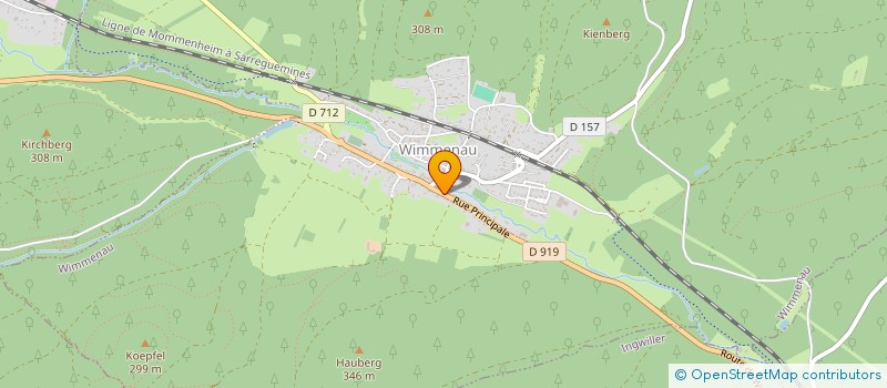 localisation de l'entreprise M.D  LA PETITE-PIERRE