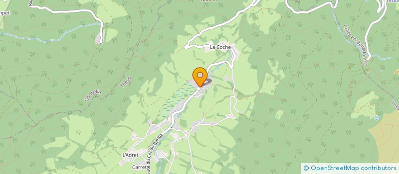 localisation de l'entreprise M.D.  THEYS