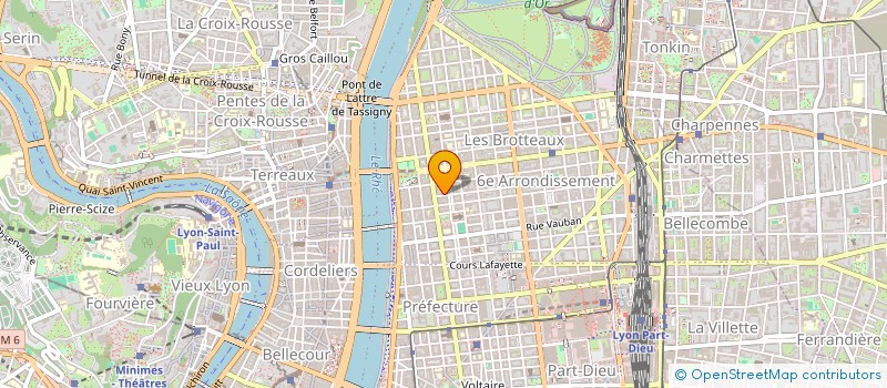 localisation de l'entreprise M&D  LYON