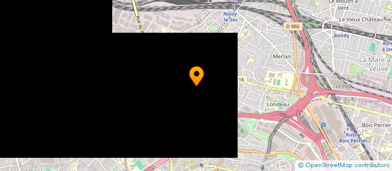 localisation de l'entreprise M D A à NOISY-LE-SEC