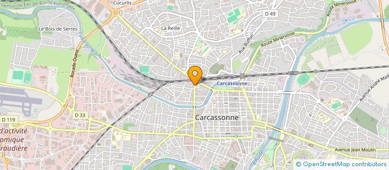 localisation de l'entreprise M & D AVENIR IMMO à CARCASSONNE