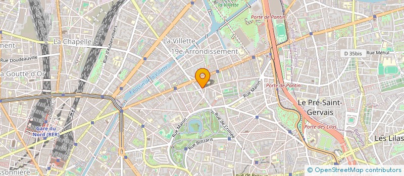 localisation de l'entreprise M.D.B.  PERRIGNY-SUR-ARMANCON