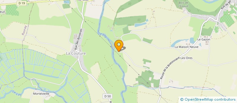 localisation de l'entreprise M D C  MAREUIL-SUR-LAY-DISSAIS