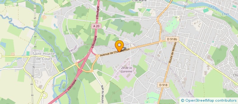 localisation de l'entreprise M.D.C.SERVICE à MEREAU