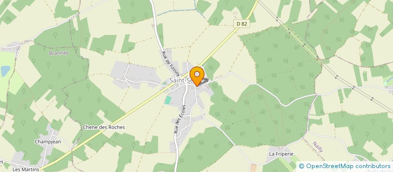 localisation de l'entreprise M D CARRELAGES  SAINT-SEROTIN