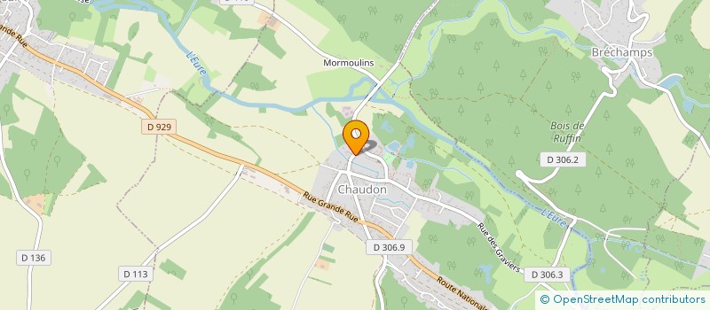 localisation de l'entreprise M D CHAUFFAGE à CHAUDON