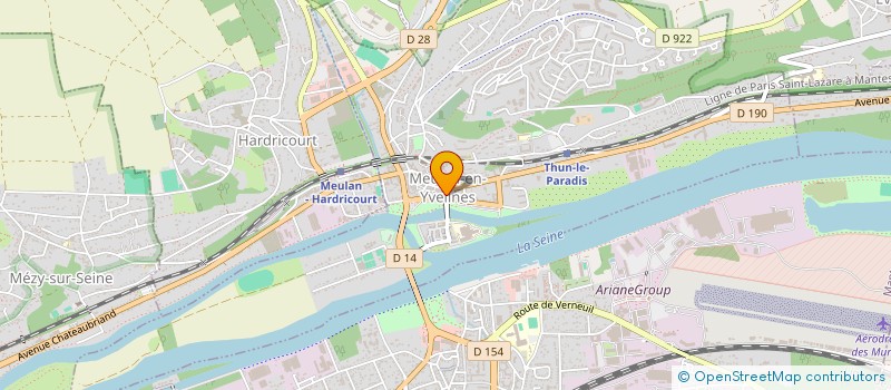 localisation de l'entreprise M.D CONSEIL à MEULAN-EN-YVELINES