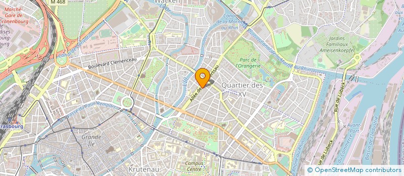 localisation de l'entreprise M.D. CONSEILS à STRASBOURG