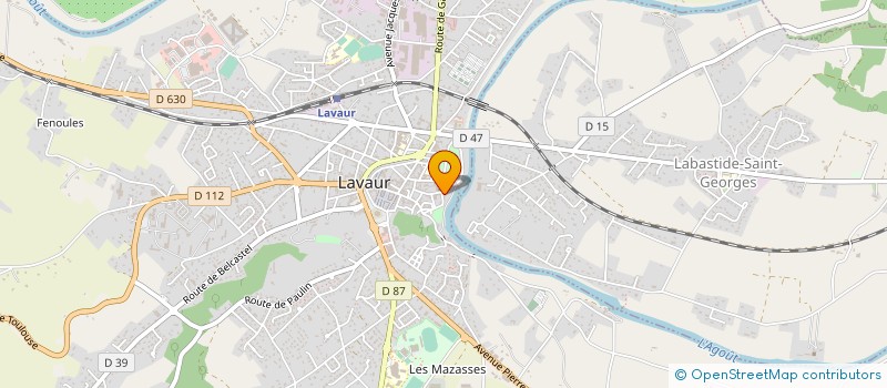 localisation de l'entreprise M.D. CONSTRUCTION à VEILHES