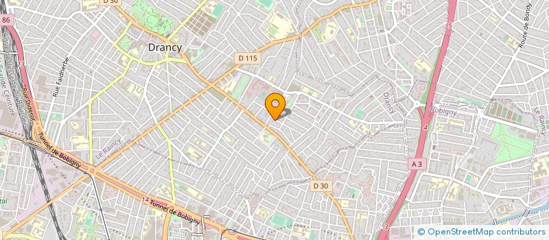 localisation de l'entreprise M.D. CREATION à DRANCY