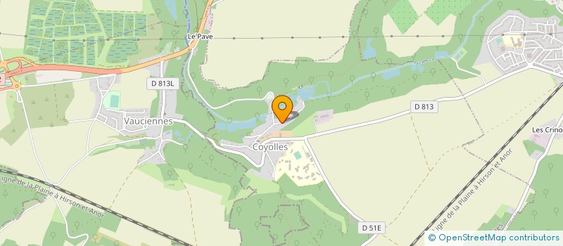 localisation de l'entreprise M.D.D.  LAVERSINE