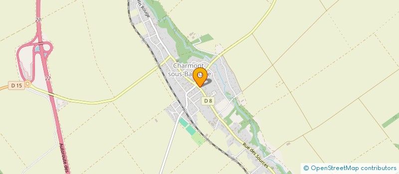 localisation de l'entreprise M D E D  CHARMONT-SOUS-BARBUISE