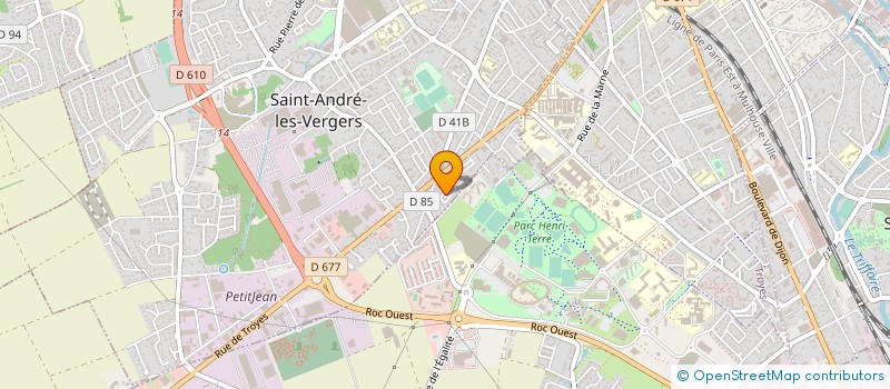 localisation de l'entreprise M.D.E. VIDEO  SAINT ANDRE LES VERGERS