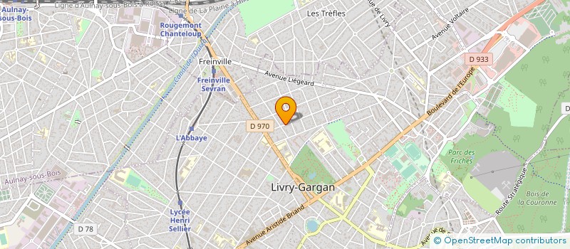 localisation de l'entreprise M.D.F  LIVRY-GARGAN