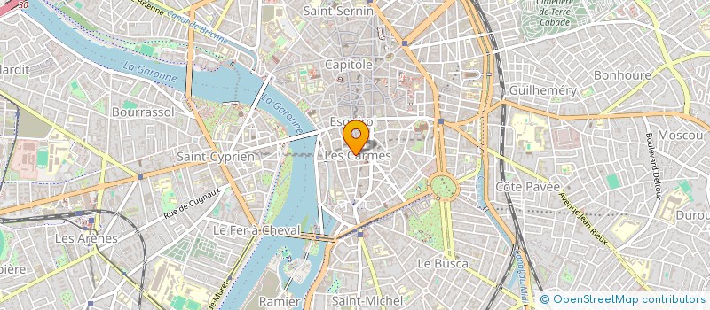 localisation de l'entreprise M.D.G  TOULOUSE