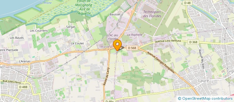 localisation de l'entreprise M D G AUTO STOCK à MARIGNANE