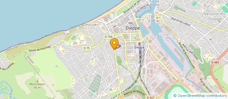 localisation de l'entreprise M.D.H  DIEPPE